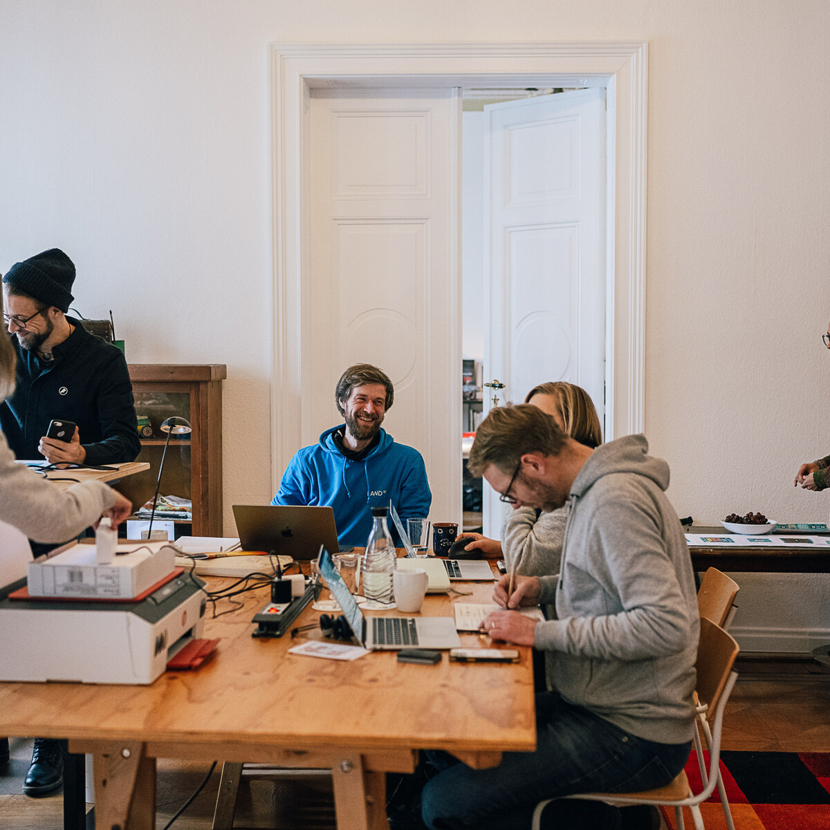 Arbeiten beim Out of office day